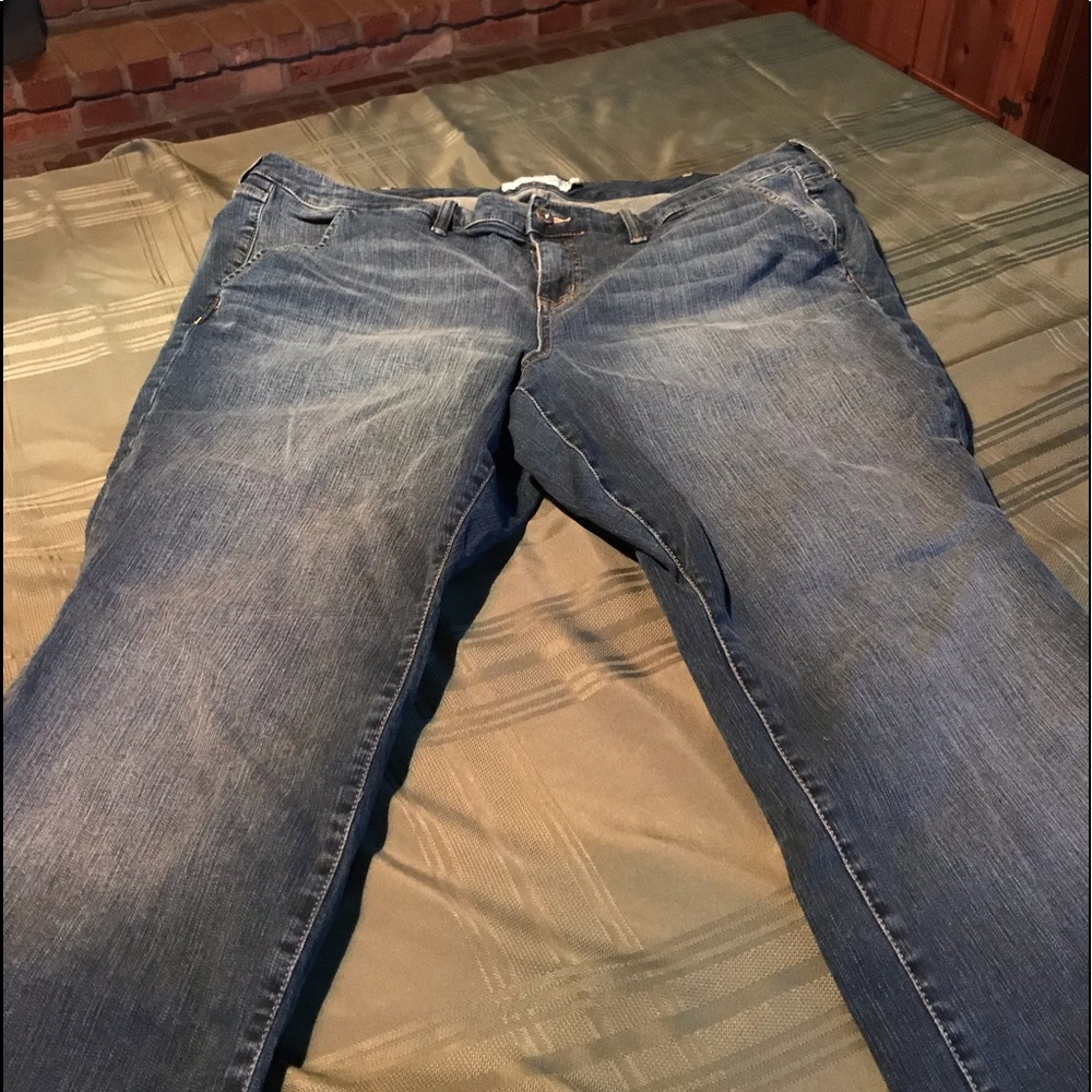 Plus size trouser jeans by Torrid